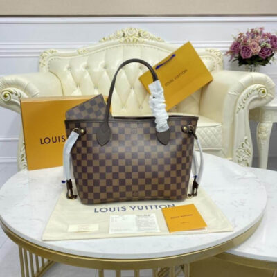 Replica Louis Vuitton Damier Ebene Neverfull Pm N41359